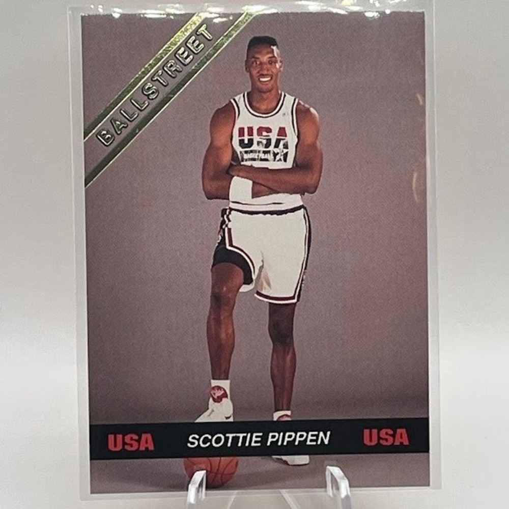Scottie Pippen 1992 Ballstreet Vol 2 No 5 NBA Team USA